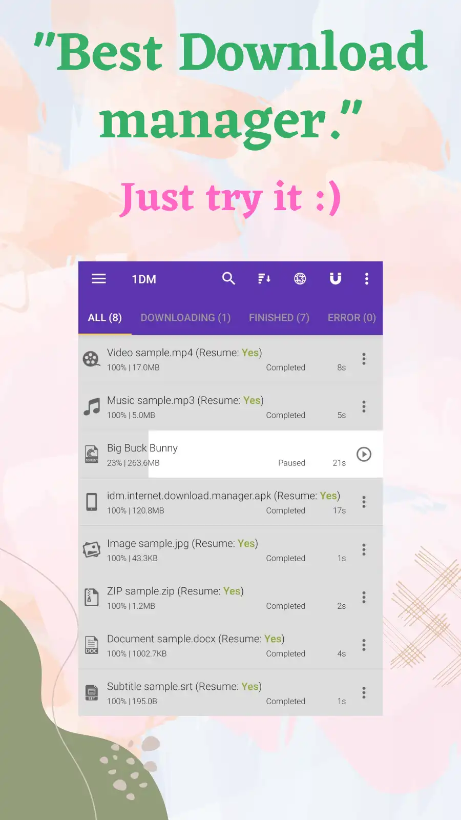 1DM+ (Premium Unlocked) screenshot 1