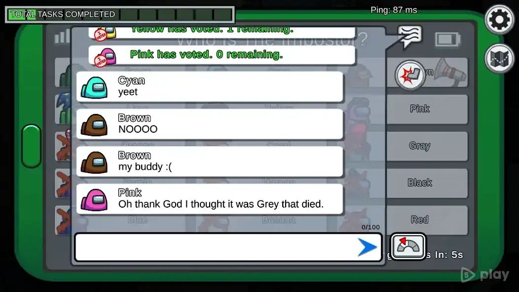 Among Us (Mod Menu) screenshot 1