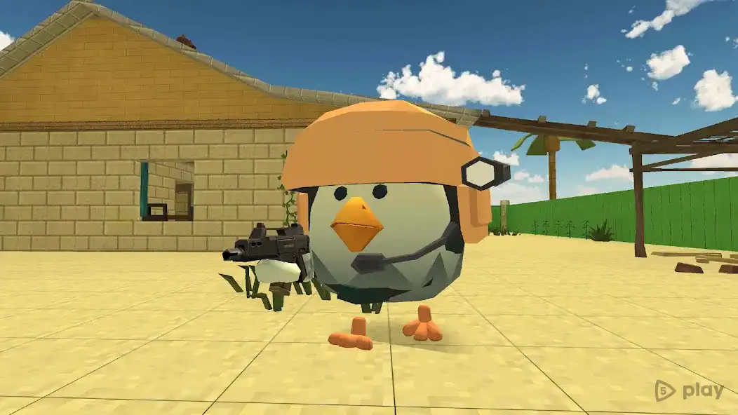 Chicken Gun Mod Apk (Unlimited Money) screenshot 1