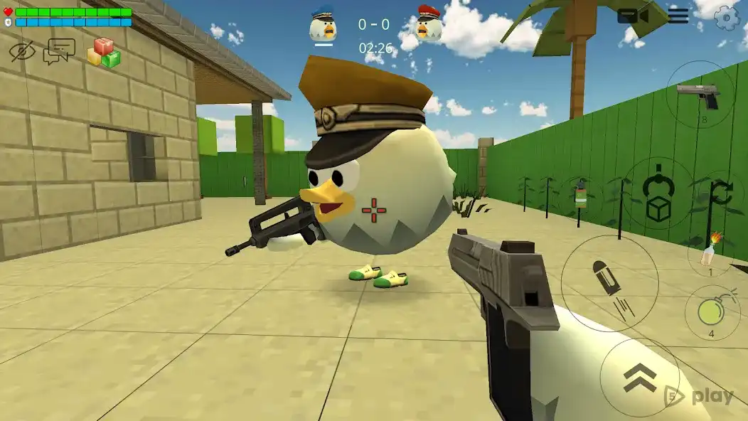 Chicken Gun Mod Apk (Unlimited Money) screenshot 2
