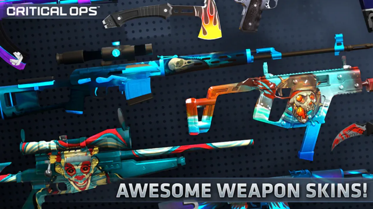 Critical Ops (Unlimited Weapons & Skins) screenshot 2