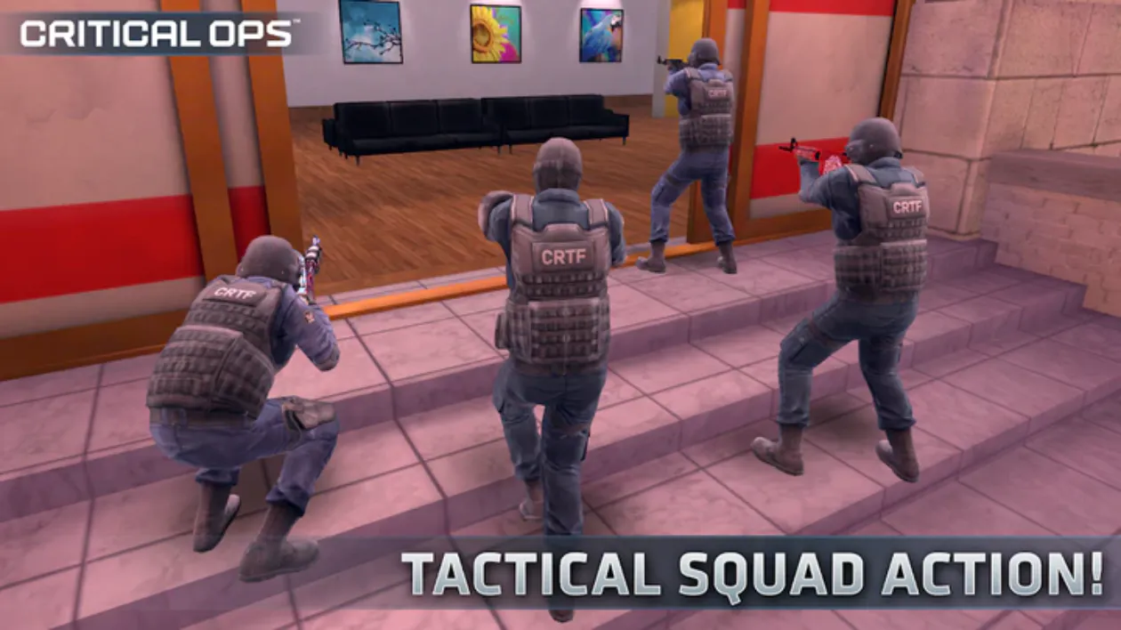 Critical Ops (Unlimited Weapons & Skins) screenshot 4