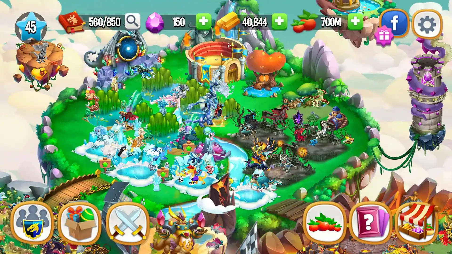Dragon City (Mod Menu & One Hit) screenshot 5