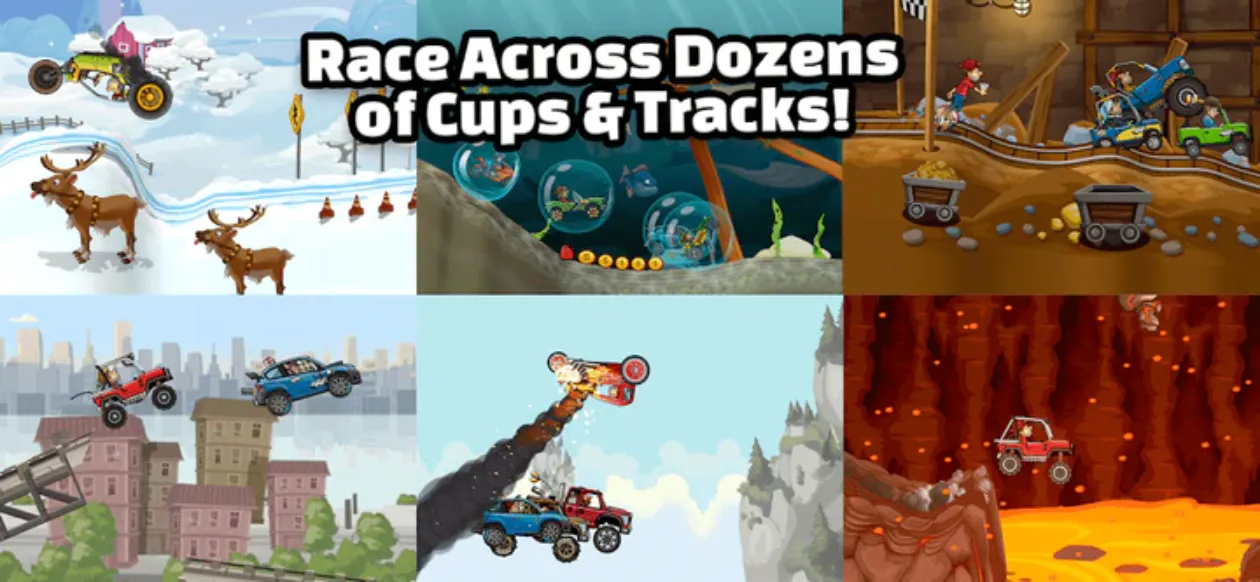 Hill Climb Racing 2 (Unlimited Money & Cars) screenshot 4