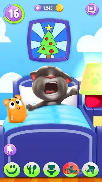 My Talking Tom 2 (Unlimited Gold & Stars) screenshot 2