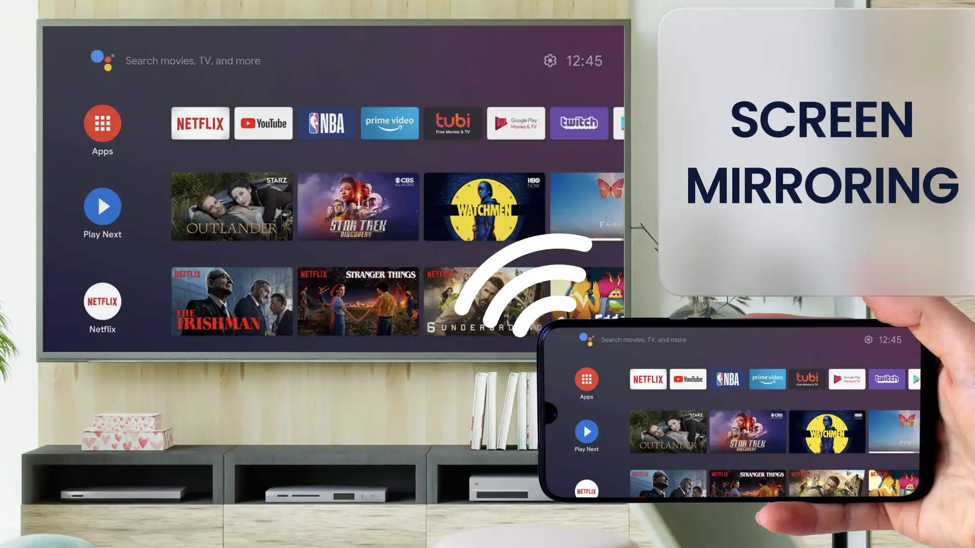 Screen Mirroring & Sharing (Premium Unlocked) screenshot 1