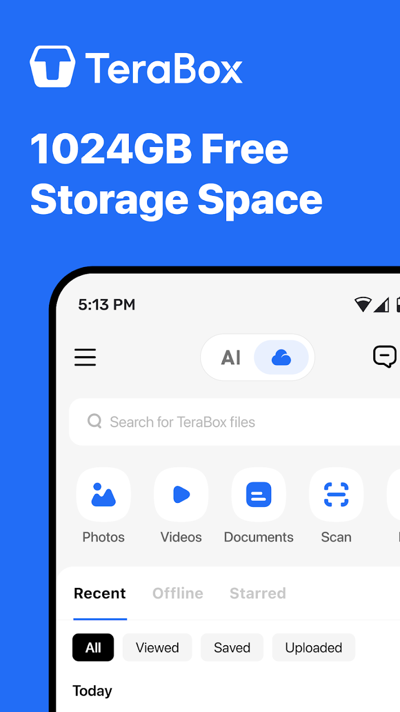 Terabox (Premium unlocked) screenshot 1