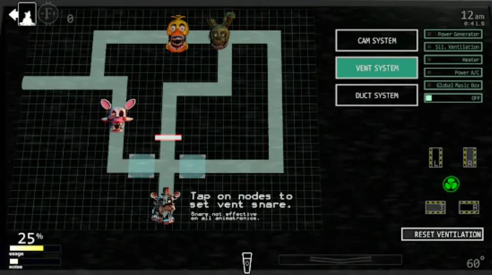 Ultimate Custom Night (Unlimited Animatronics & Power-Ups) screenshot 3
