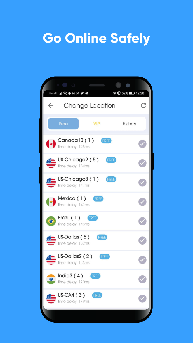 VPN - Super Unlimited Proxy (Premium Unlocked) screenshot 3