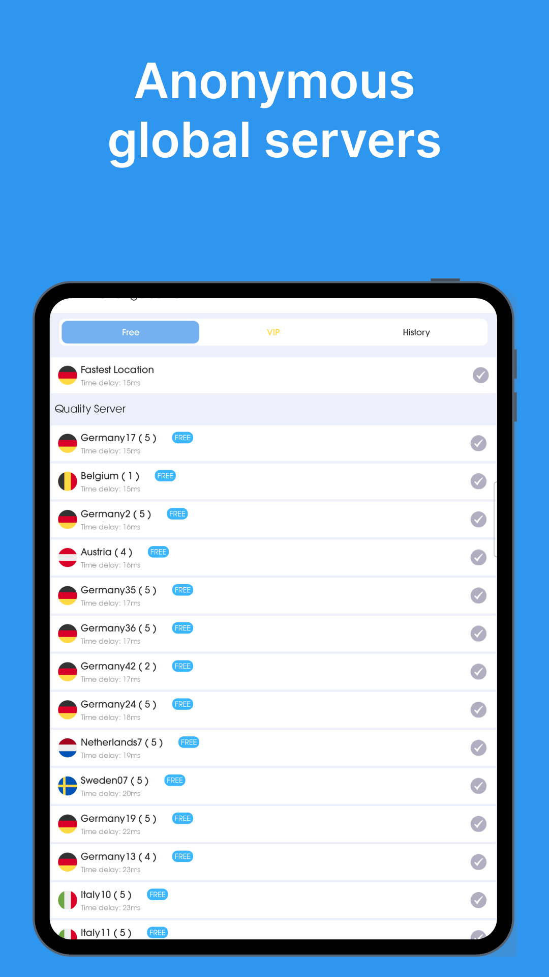 VPN - Super Unlimited Proxy (Premium Unlocked) screenshot 5